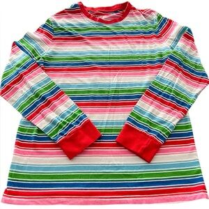 Chucky Childs Play Size Small Long Sleeve Rainbow Striped Shirt Horror Cosplay